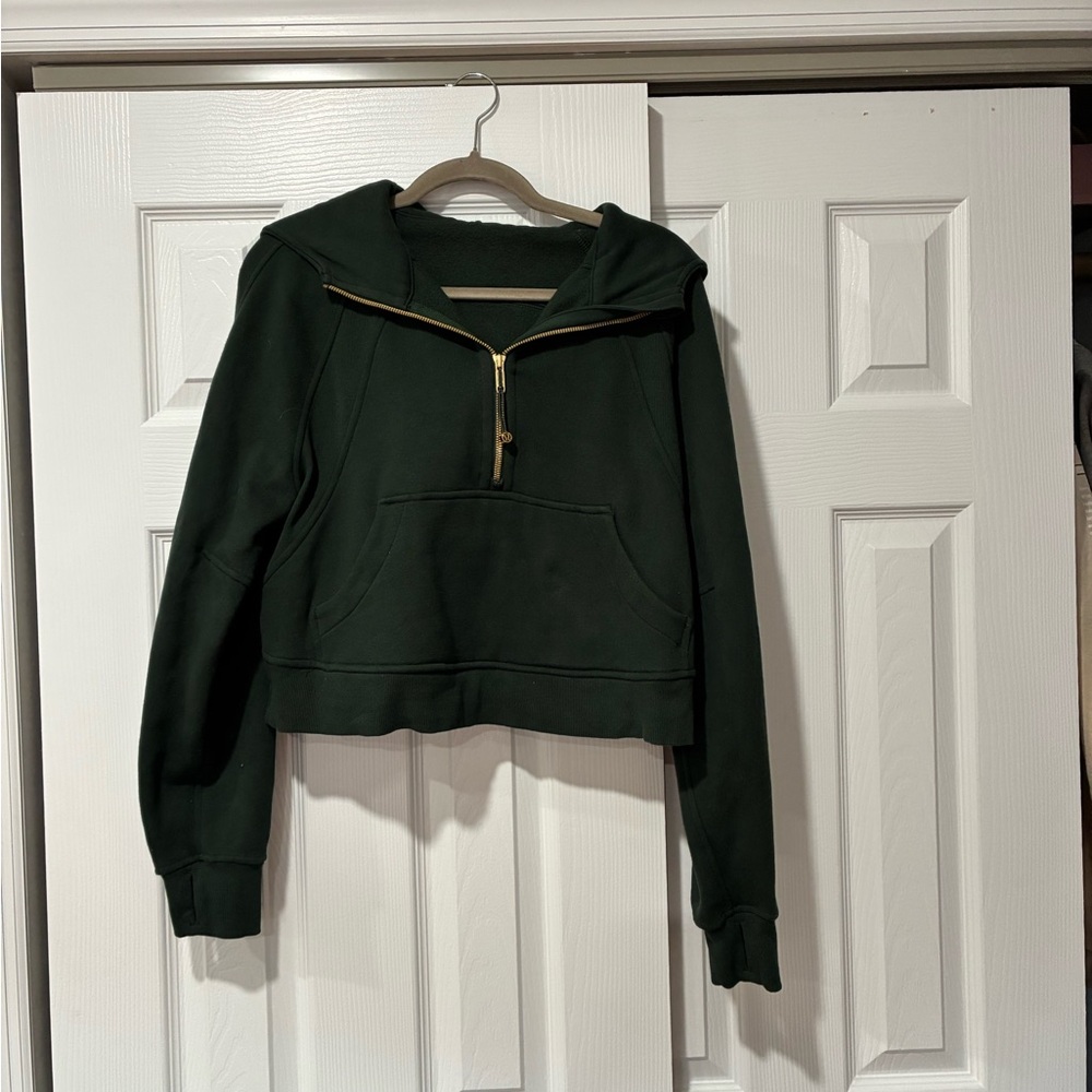 Lululemon green scub Hoodie